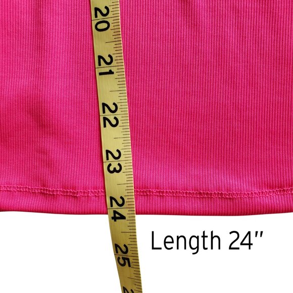 LUCKY IN LOVE Pretty in Ink Collection Ink Print Long Sleeve Tennis Top L 12 - Picture 13 of 16